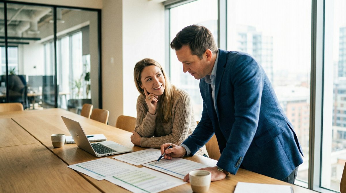 Professional business meeting